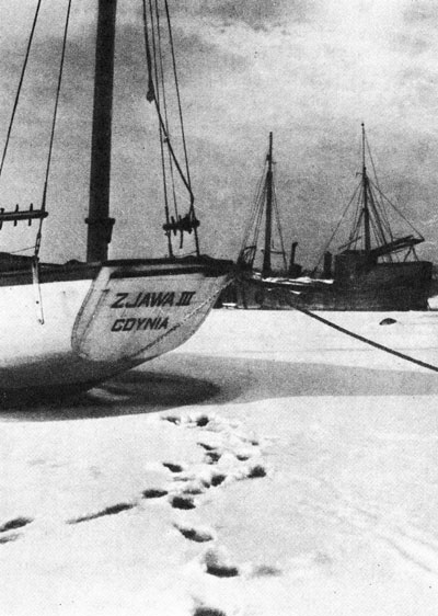 Zjawa III po zakończeniu rejsu
